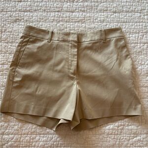 Ann Taylor Petite Tan Shorts Tailored Design